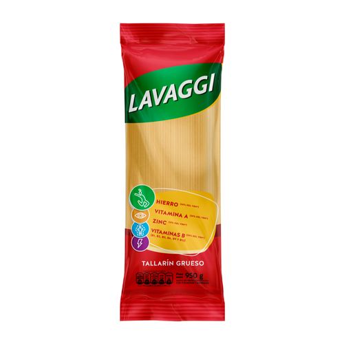 Fideo Tallarín LAVAGGI Bolsa 950g