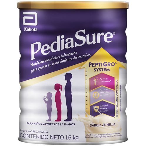 Alimento Nutricional PEDIASURE Sabor a Vainilla Lata 1.6Kg