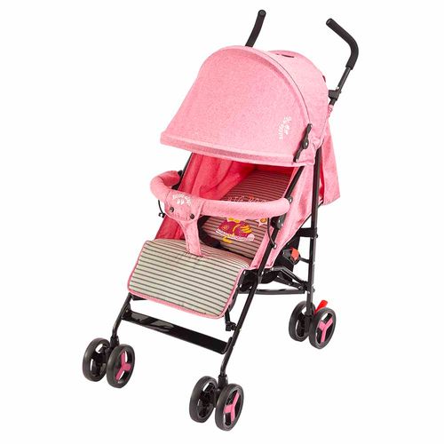 Coche Bastón LITTLE STEP Oxford Rosado