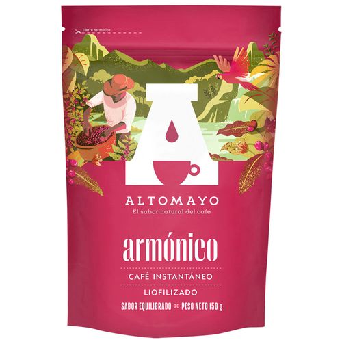 Café Instantáneo ALTOMAYO Armónico Doypack 150g