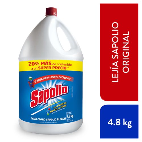 Lejía SAPOLIO Original Galonera 4.8kg