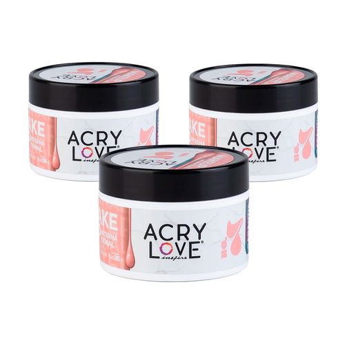 ACRYLOVE POLVO ACRILICO MAKE UP 1 OZ MAKE UP #7 - 3 UNID
