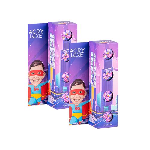 ACRYLOVE COLECCION HEROE 4PZ 7G - 2 UNID