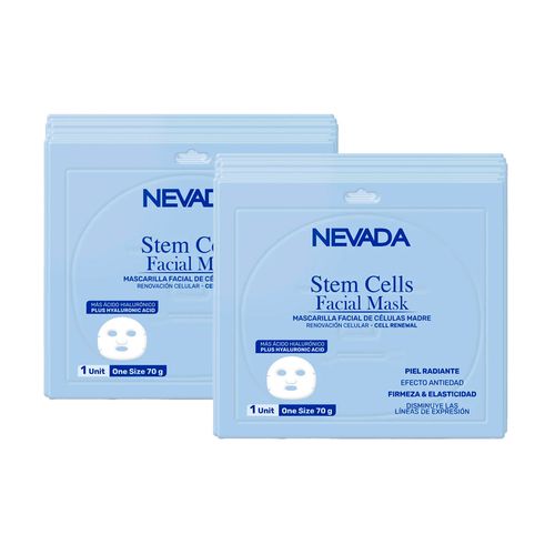 2und Mascarilla Hidrogel Células Madre x10und