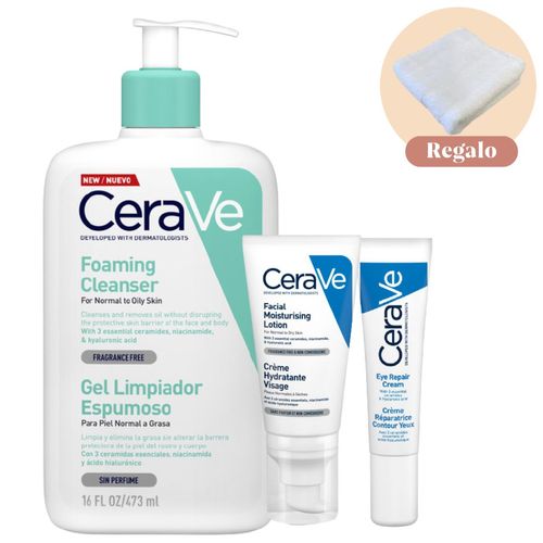 Pack Cerave Limpieza y Hidratación