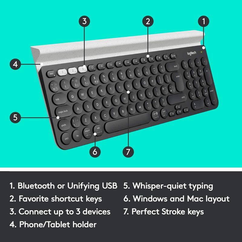 Teclado-Logitech-K780-Inalambrico-Multidispositivo-con-Bluetooth
