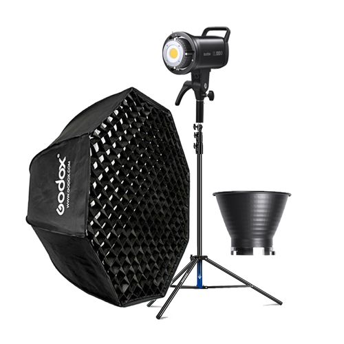 Combo Luz Continua Godox SL100D + Parante + Softbox FW140