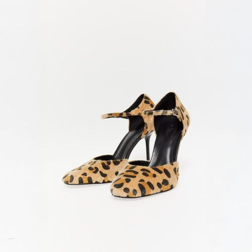 Zapatos Sfera Mujer Pulsera Leopardo Camel