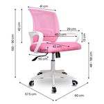 Silla-de-Oficina-Ergonomica-Ava-Base-de-Nylon---Sistema Basculante