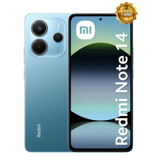 XIAOMI REDMI NOTE 14 6GB RAM 128GB ROM COLOR AZUL OCEANO