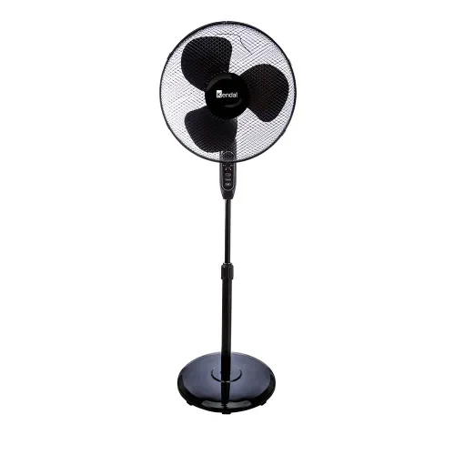 VENTILADOR PEDESTAL 16 PULGADAS KFR-16P NEGRO CON CONTROL REMOTO