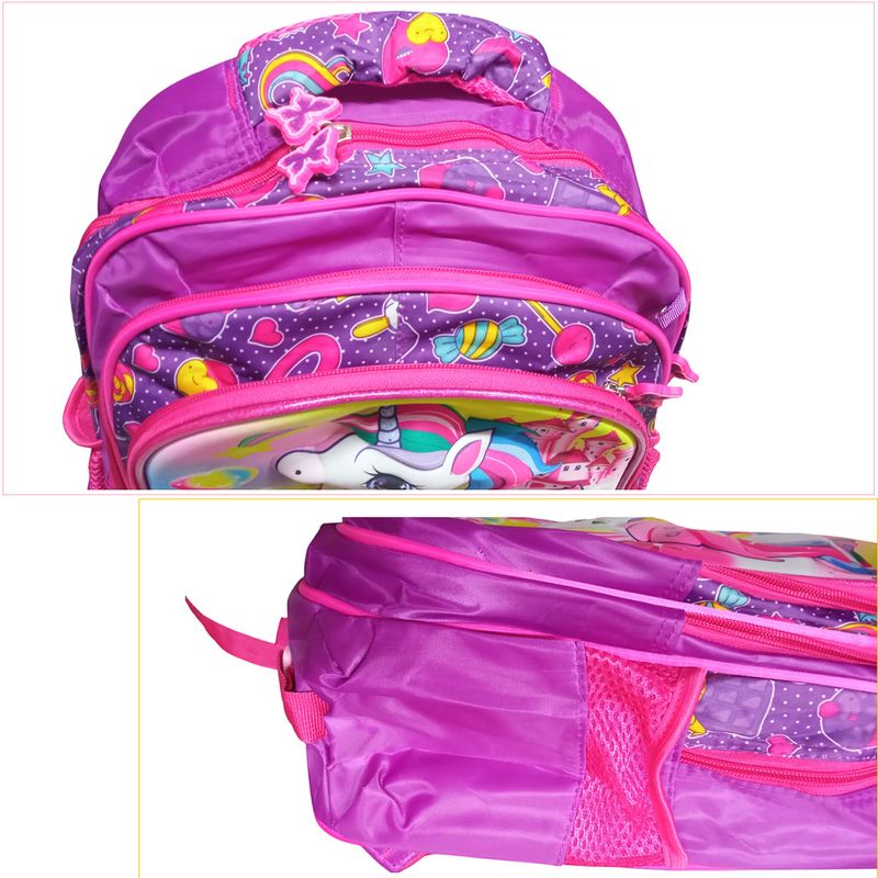 Set-de-mochila-para-niñas-4-pcs-con-base-de-ruedas-3D-