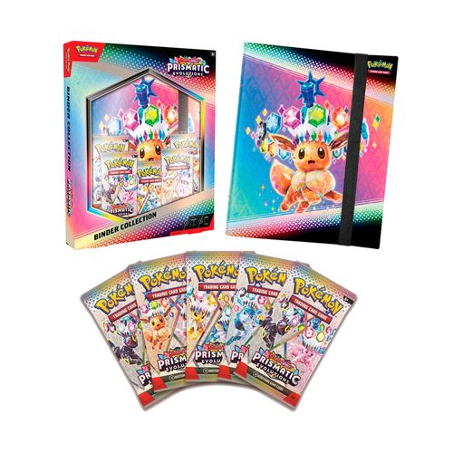 Pokemon TCG Prismatic Evolutions Binder Collection Español