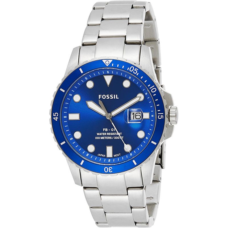 Reloj-Fossil-FB-01-FS5669-Fecha-Acero-Inoxidable-Dial-Azul