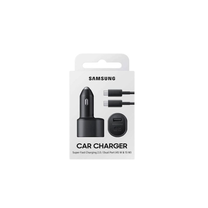 Cargador-para-auto-45W-doble-entrada-Samsung
