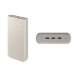 Bateria-Power-Bank-20000mah-Samsung-45w-Carga-Rapida---Beige