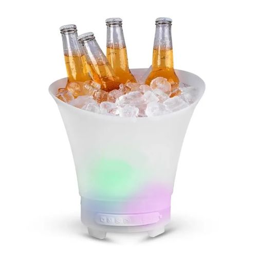 Parlante Hielera Bluetooth Recargable con Luz Rgb