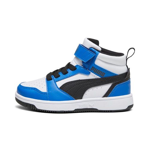 Zapatillas Urbanas Puma Niño Rebound V6 Mid Ac+ Ps 393832 06 Azul
