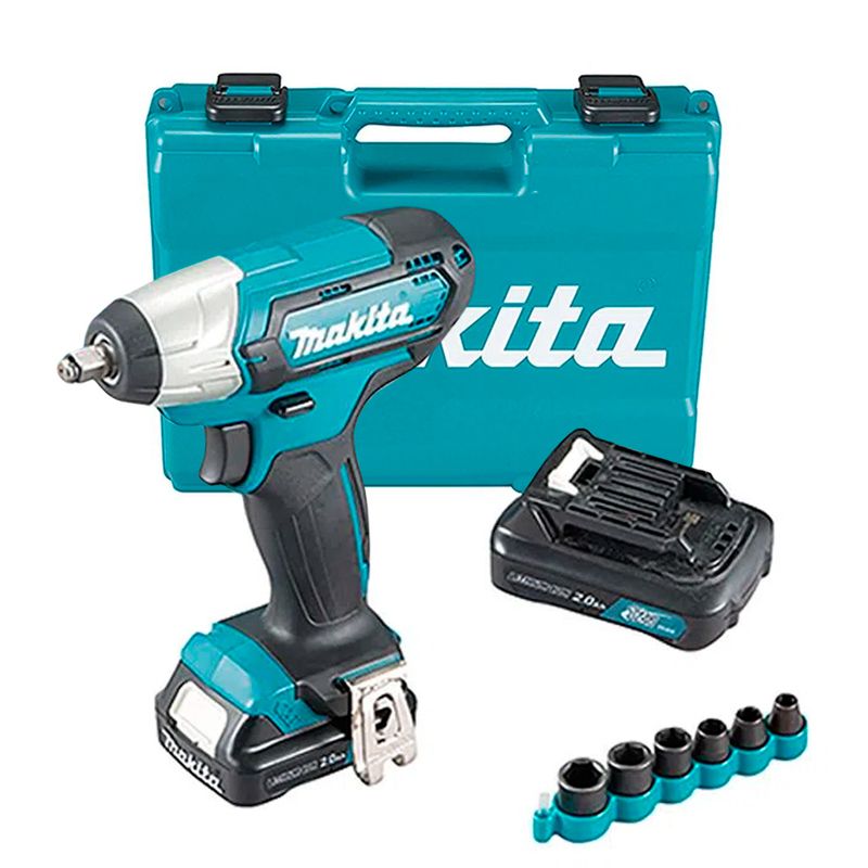 Llave-de-Impacto-Inalambrico-Makita-12V-3-8--140Nm-TW140DSAEX-2Baterias-x-20-Ah---Accesorios
