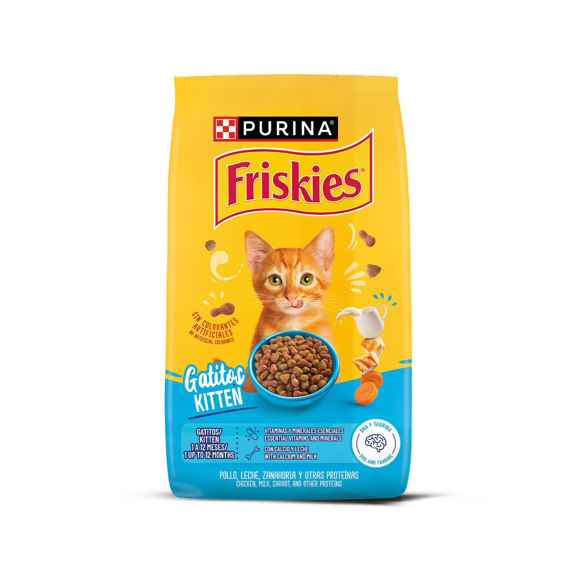ALIMENTO DE GATO FRISKIES GATITOS 7.5KG sabor POLLO