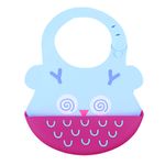 Pack-Babero-Buho-y-Set-Plato-Termico-Fucsia-para-bebe