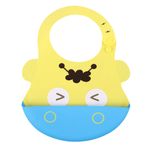 Pack-Babero-Hipopotamo-con-Cuenco-Turquesa-con-cuchara-Baby-Froggie-para-bebe