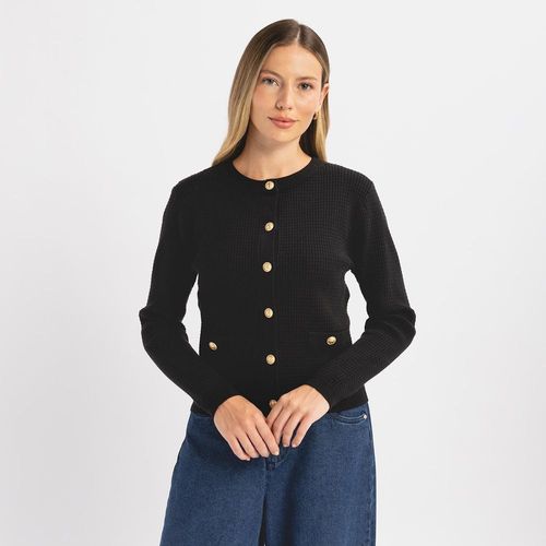 Chompa Mujer Cardigan Checks Malabar