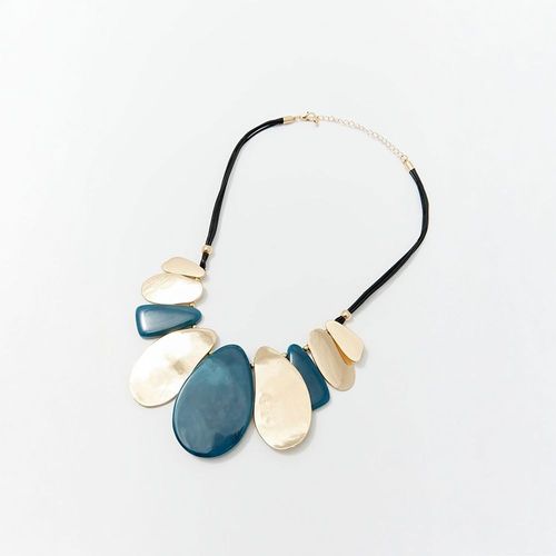 Collar Choker Sfera Mujer Piezas Resina Verde