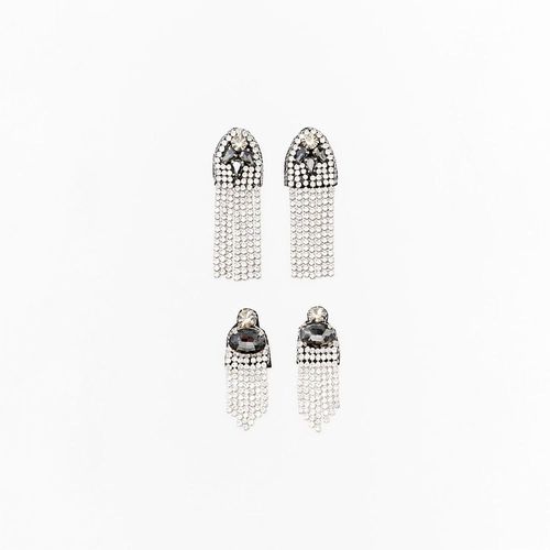 Set de Aretes Sfera Mujer Minijoya Plata