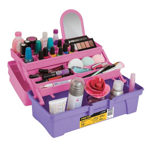 Caja Deslizable 14" 19 Compartimentos Pretul 25052