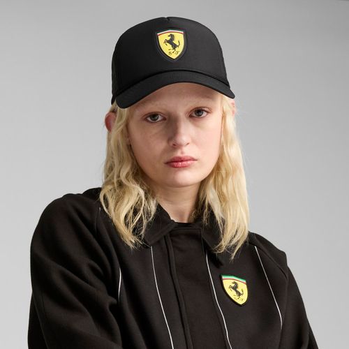 Gorra Deportiva Puma Ferrari Race Trucker Cap 026232 02 Negro