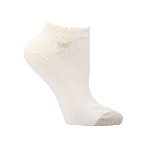 Media Para Mujer Bamboo Ped St Plain Beige/Crudo Rockford