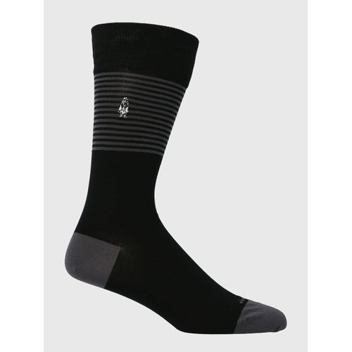Medias Para Hombre Algodón/Elastano Doglines Negro Hush Puppies