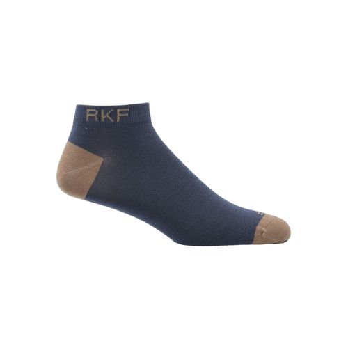 Media Para Hombre Bamboo Ped Plain RKF Azul Rockford