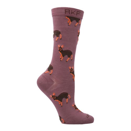 Media Para Mujer Bamboo Pudu Morado Rockford