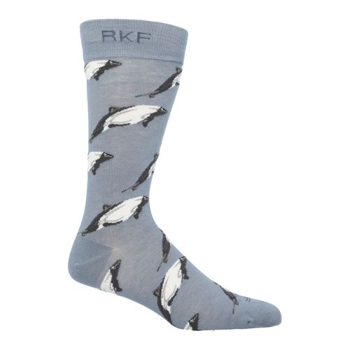 Media Para Hombre Bamboo Tonina Azul Rockford