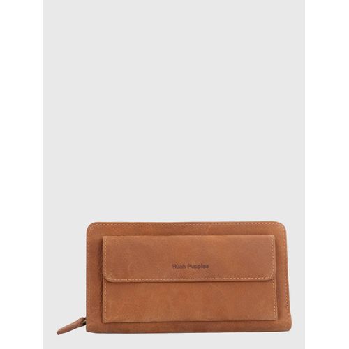 Billetera Para Mujer Cuero TH Morgan Wallet Café Hush Puppies