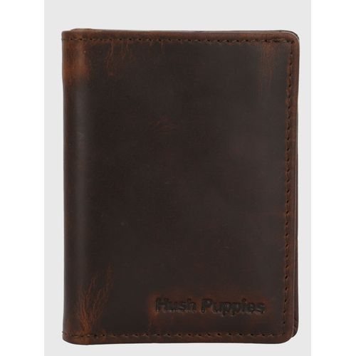 Billetera Para Hombre Cuero ST Rodgers II Café Hush Puppies
