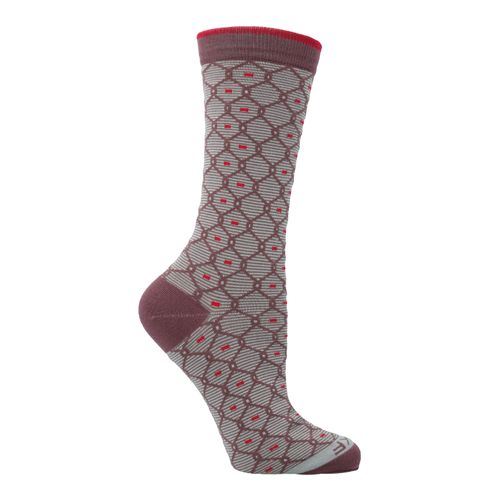 Media Para Mujer Bamboo Chain Morado Rockford