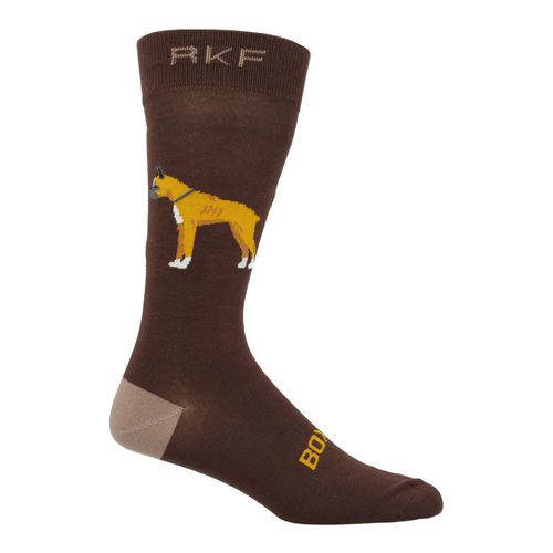 Media Para Hombre Bamboo Boxer Café Rockford
