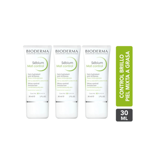 3x2 Bioderma Sebium Mat Control 30ml