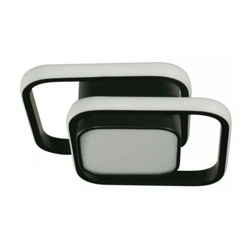 Lámpara Colgante LED Ikelite Cuadros 20W 3CCT Negro
