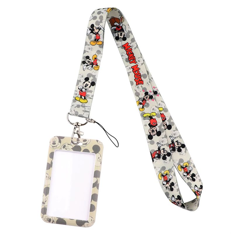Lanyard-Fotocheck-Mickey-Mouse-Minnie-Mouse-Disney-Mochila