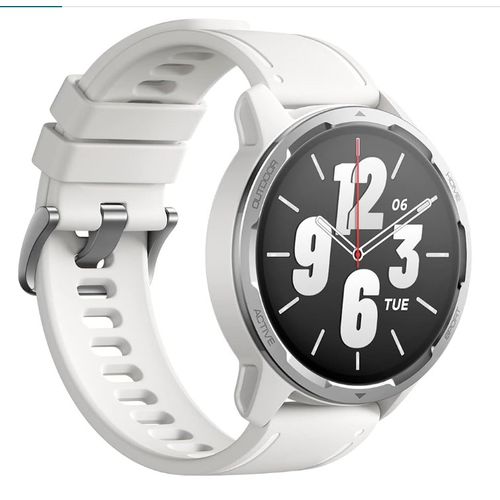 Reloj Smartwatch GPS Xiaomi Watch S1 Active AMOLED 1.43" de 46mm - Color blanco