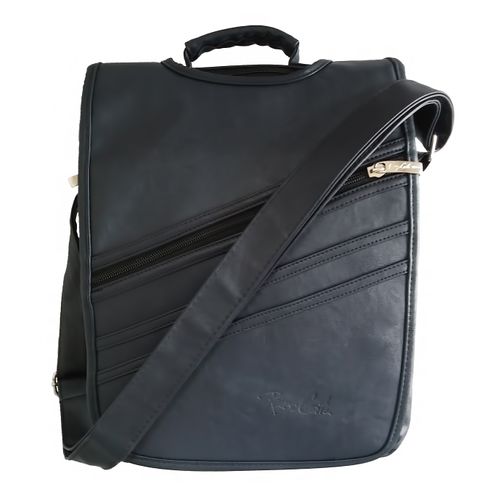 Morral Renzo Azul Casual Hombre Portalaptop 14pulg (34×27×7) Cuero Liso