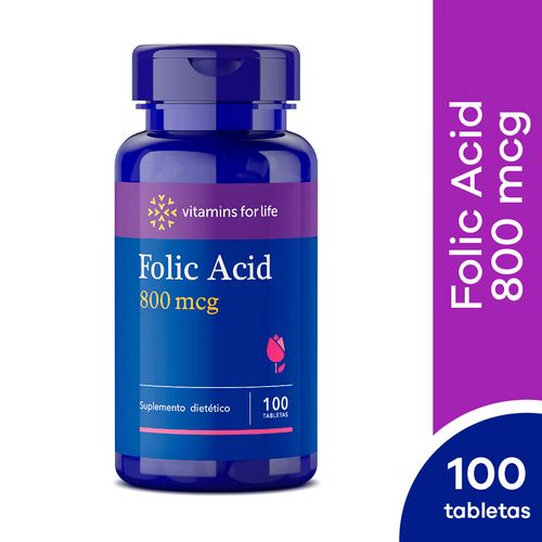 Folic Acid 800 mcg  Tableta