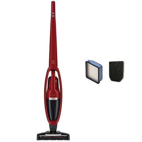 Combo: Aspiradora Electrolux Vertical Inalámbrica 2 En 1 Pet (ERG36) + Kit de filtros ESKW1 para aspiradora ERG36 - ERG36N (Filtro HEPA - Filtro Moto