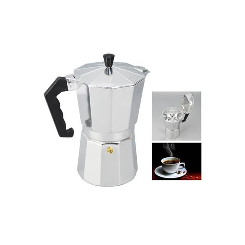 Cafetera Italiana Cubana para 3 a 6 tazas de Café Expreso Moka