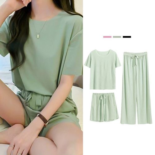 Conjunto de pijama 3m piezas - Verde