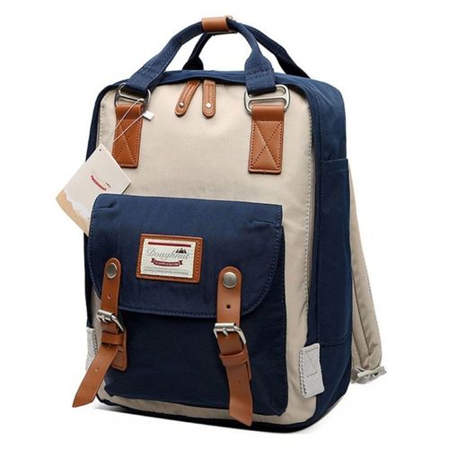 MOCHILA PARA LAPTOP 13" 14" PULGADAS AZUL GRIS
